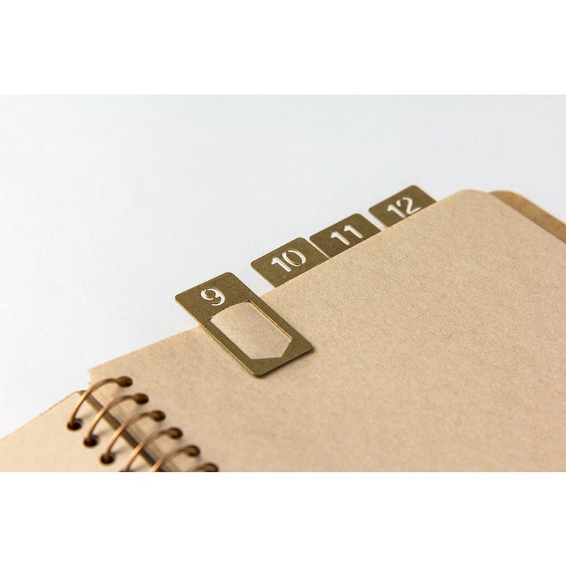 Midori Brass Clip Number (43080006) - Image 5